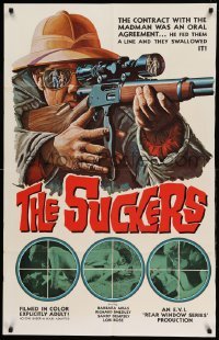 3p837 SUCKERS 1sh '70s man with sniper rifle, the contract with the madman was an oral agreement!
