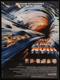 3r086 BLACK HOLE black style French 1p '79 Disney, Schell, Anthony Perkins, Robert Forster, Mimieux