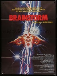3r106 BRAINSTORM French 1p '83 Christopher Walken, Natalie Wood, the ultimate experience!