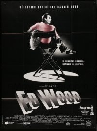3r191 ED WOOD French 1p '95 Tim Burton, Johnny Depp as the worst director ever, mostly true!