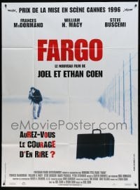 3r220 FARGO French 1p '96 a homespun murder story from the Coen Brothers, different image!