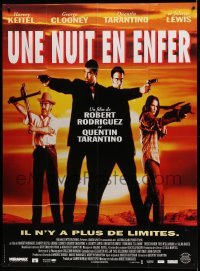3r248 FROM DUSK TILL DAWN French 1p '96 George Clooney & Quentin Tarantino, vampires, different!