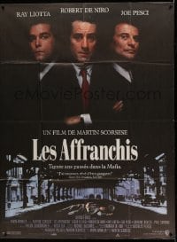 3r274 GOODFELLAS French 1p '90 Robert De Niro, Joe Pesci, Ray Liotta, Martin Scorsese classic!