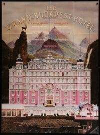 3r277 GRAND BUDAPEST HOTEL French 1p '14 directed by Wes Anderson, great design by Annie Atkins!