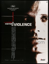 3r303 HISTORY OF VIOLENCE French 1p '05 David Cronenberg, super close up of Viggo Mortensen!