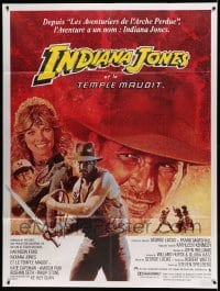 3r322 INDIANA JONES & THE TEMPLE OF DOOM CinePoster REPRO French 1p '84 art by Michel Jouin!