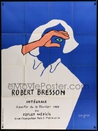 3r326 INTEGRALE French 1p '89 Robert Bresson tribute, great art of the director by Savignac!