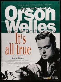 3r333 IT'S ALL TRUE French 1p '93 unfinished Orson Welles work, lost for more than 50 years!