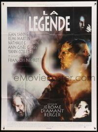 3r351 LA LEGENDE French 1p '93 cool montage of Jean Yanne & top stars + minotaur, French fantasy!