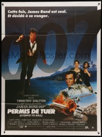 3r368 LICENCE TO KILL French 1p '89 Timothy Dalton as James Bond, he's out for revenge!
