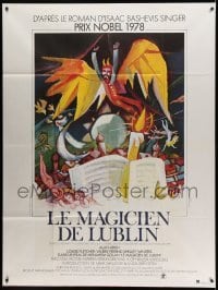 3r391 MAGICIAN OF LUBLIN French 1p '79 Menahem Golan directed, great Ferracci art!