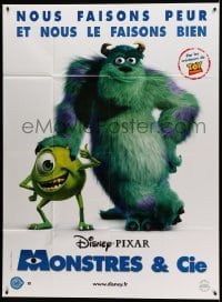 3r420 MONSTERS, INC. French 1p '02 best Disney & Pixar computer animated CGI cartoon!