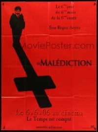 3r440 OMEN teaser French 1p '06 remake of the 1976 horror classic, creepy Satanic image!