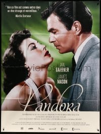 3r452 PANDORA & THE FLYING DUTCHMAN French 1p R13 different close up of James Mason & Ava Gardner!
