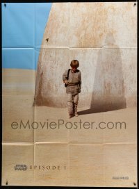 3r469 PHANTOM MENACE style A teaser French 1p '99 Star Wars Episode I, Anakin with Vader shadow!