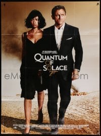 3r491 QUANTUM OF SOLACE French 1p '08 Daniel Craig as James Bond, sexy Olga Kurylenko!