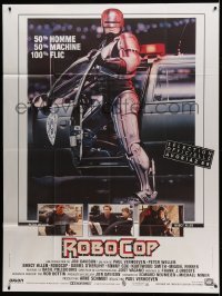 3r520 ROBOCOP French 1p '88 Verhoeven classic, Peter Weller is part man, part machine, all cop!