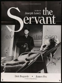 3r538 SERVANT French 1p R90s Dirk Bogarde, written by Harold Pinter, directed by Joseph Losey!