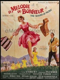3r565 SOUND OF MUSIC French 1p '66 Rodgers & Hammerstein classic, art of Julie Andrews & top cast!