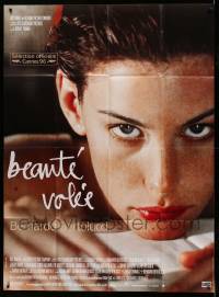 3r584 STEALING BEAUTY French 1p '96 Bernardo Bertolucci, super close image of sexiest Liv Tyler!