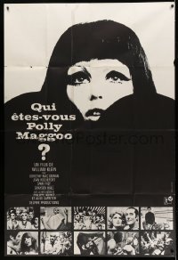3r654 WHO ARE YOU, POLLY MAGOO French 1p '66 Klein's Qui etes-vous, Polly Magoo, Dorothy McGowan!