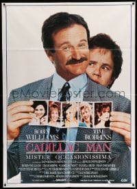 3r800 CADILLAC MAN Italian 1p '90 Tim Robbins behind Robin Williams as car salesman w/pictures!
