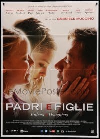 3r833 FATHERS & DAUGHTERS Italian 1p '15 super close up of Russell Crowe & Amanda Seyfried!