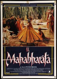 3r899 MAHABHARATA Italian 1p '90 Peter Brook's adaptation of the epic Indian poem!