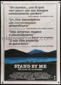 3r964 STAND BY ME Italian 1p '87 Rob Reiner classic, like cherry Pez style but with reviews!
