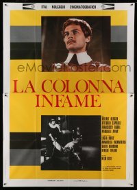 3r719 LA COLONNA INFAME Italian 2p '73 Nelo Risi's The Infamous Column starring Helmut Berger!