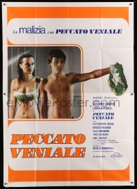 3r726 LOVERS & OTHER RELATIVES Italian 2p '73 sexy half-naked Laura Antonelli & Alessandro Momo!