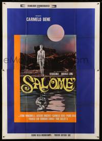 3r746 SALOME Italian 2p '72 Donyale Luna in the title role, co-starring Veruschka from Blow-Up!