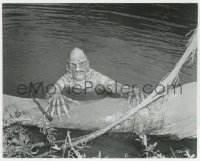 3s169 CREATURE FROM THE BLACK LAGOON 7.25x9.25 still R1972 great close up of him emerging from swamp!