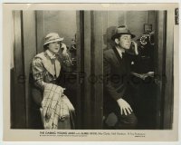 3s178 DARING YOUNG MAN 8x10.25 still '35 great image of Mae Clarke & Dunn in phone booths!
