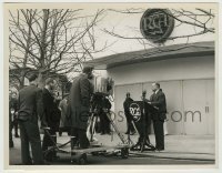 3s183 DAVID SARNOFF TV 7x9.25 still '61 dedicating RCA building at the 1939 New York World's Fair!