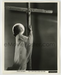3s204 DIXIE DUNBAR 8x10.25 still '30s wonderful angelic Easter portrait with cross by Gene Kornman!