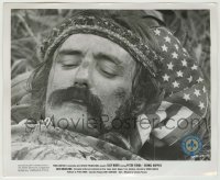 3s230 EASY RIDER 8.25x10 still '69 super close up of bloody Dennis Hopper laying on the ground!