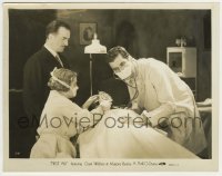3s256 FIRST AID 8x10.25 still '31 doctor Grant Withers & nurse Marjorie Beebe examine patient!