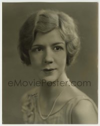 3s271 FRANC HALE stage play 8x10.25 still '29 pretty Broadway actress wearing pearls by DeForest!