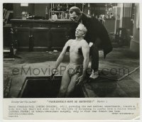 3s275 FRANKENSTEIN MUST BE DESTROYED 8.25x9.5 still '70 Peter Cushing lowers a body into his vault!
