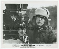 3s279 FRENCH CONNECTION candid 8.25x10 still '71 director William Friedkin close up behind camera!