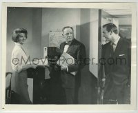 3s282 FROM RUSSIA WITH LOVE 8.25x10.25 still '64 Connery as James Bond, Lois Maxwell & Bernard Lee