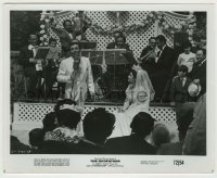 3s307 GODFATHER 8.25x10 still '72 singer Al Martino serenades Talia Shire at her wedding!