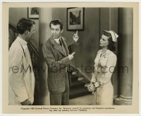 3s345 HARVEY 8.25x10 still '50 Dow & Drake puzzled by James Stewart & his imaginary rabbit friend!