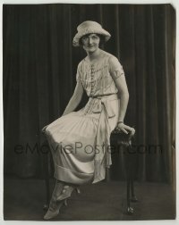 3s366 HONORS ARE EVEN stage play 7x9 still '21 posed portrait of pretty Eleanor Woodruff!