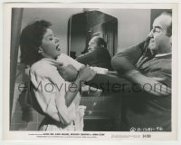 3s375 HUMAN DESIRE 8x10.25 still '54 Broderick Crawford attacking Gloria Grahame in bathroom!