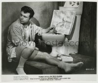 3s384 IN COLD BLOOD 8x9.25 still '67 c/u of Robert Blake with drawing on toilet, Truman Capote!