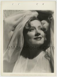 3s392 IRENE DUNNE 8x11 key book still '39 smiling portrait of the beautiful actress in sheer gown!