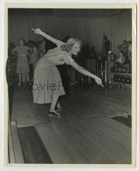 3s399 JANE WYMAN 8.25x10 still '39 wonderful c/u of the young actress bowling by Charles Rhodes!