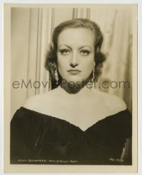 3s413 JOAN CRAWFORD 8x10.25 still '31 portrait with bare shoulders in strapless dress from Possessed